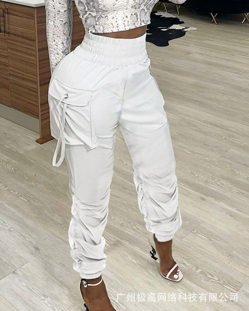 New Casual Trousers All-matching Work Clothes Ankle Banded Pants