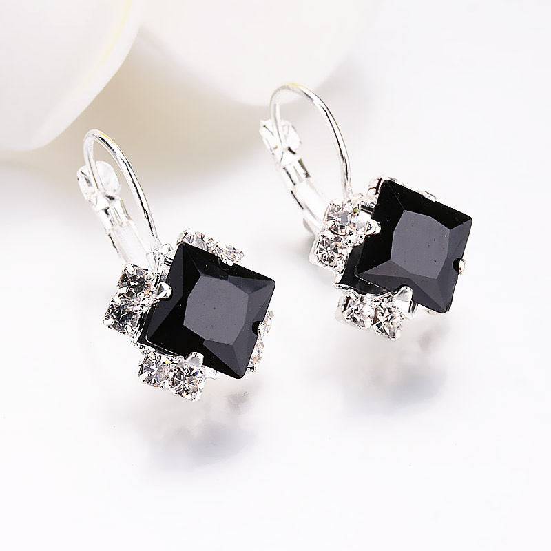 Rhinestone earrings