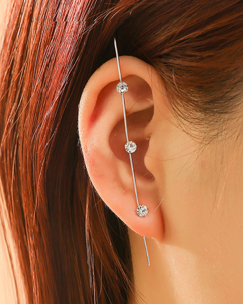 New Ear Needle Wrap Crawler Hook Earrings