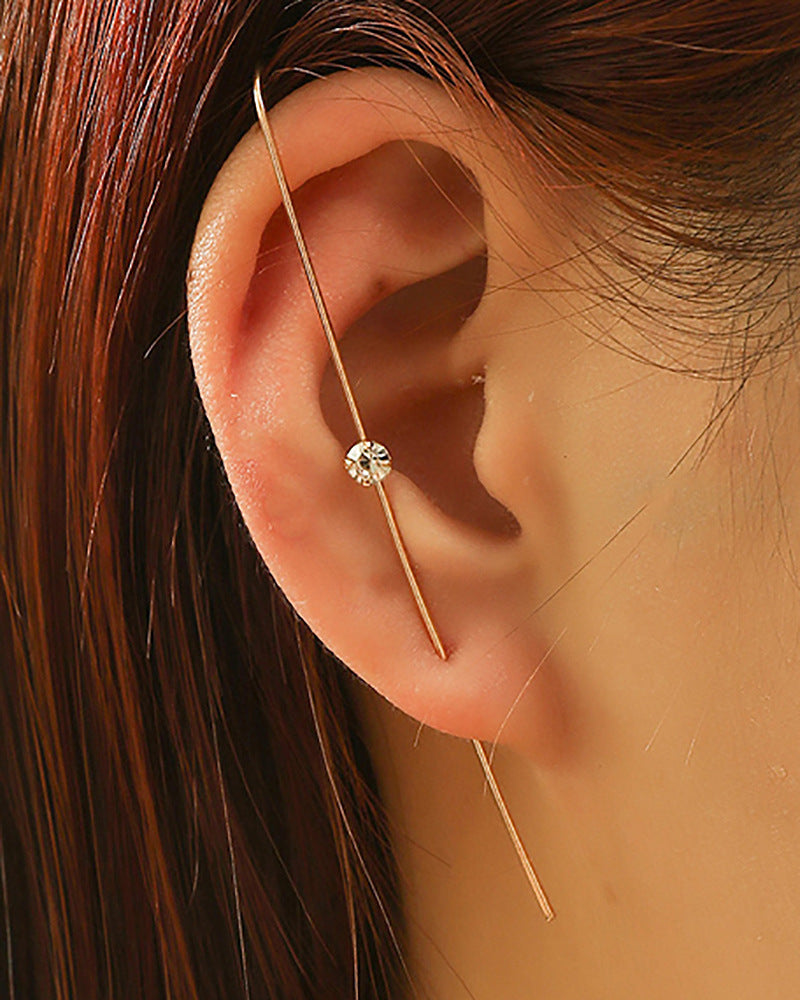New Ear Needle Wrap Crawler Hook Earrings