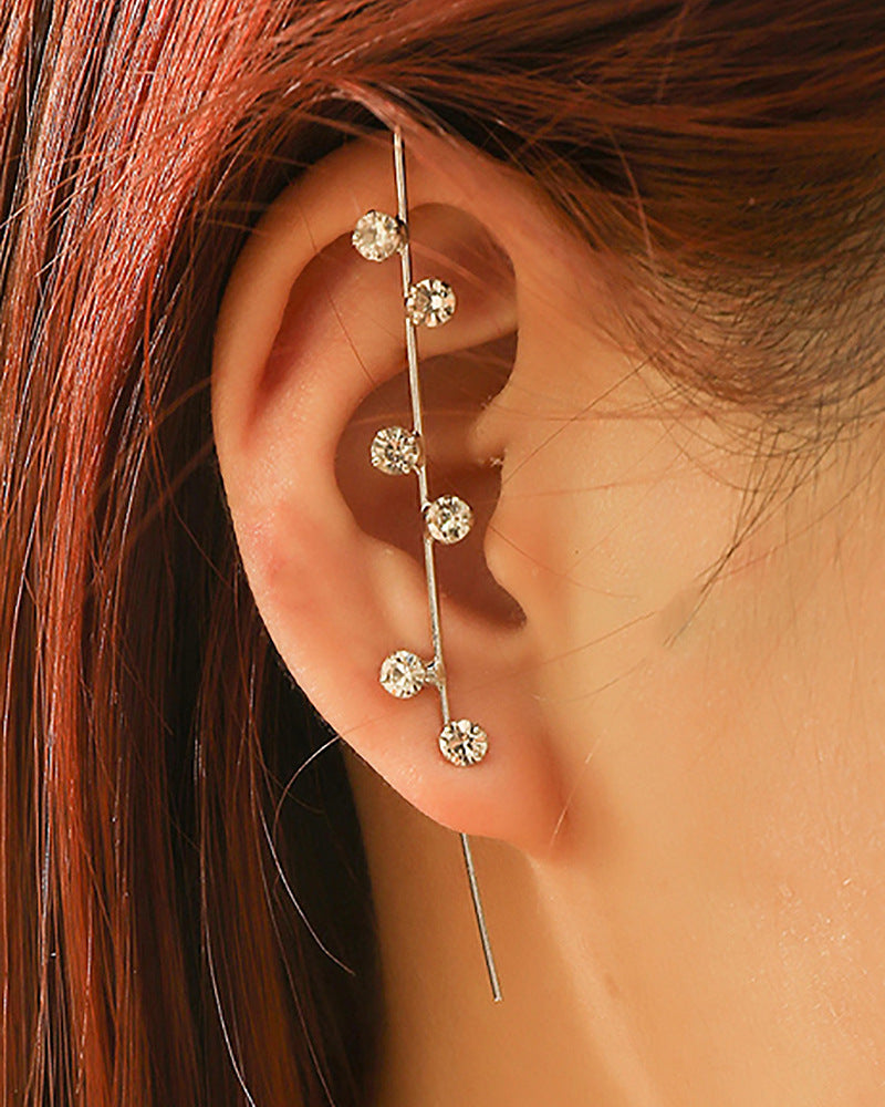New Ear Needle Wrap Crawler Hook Earrings