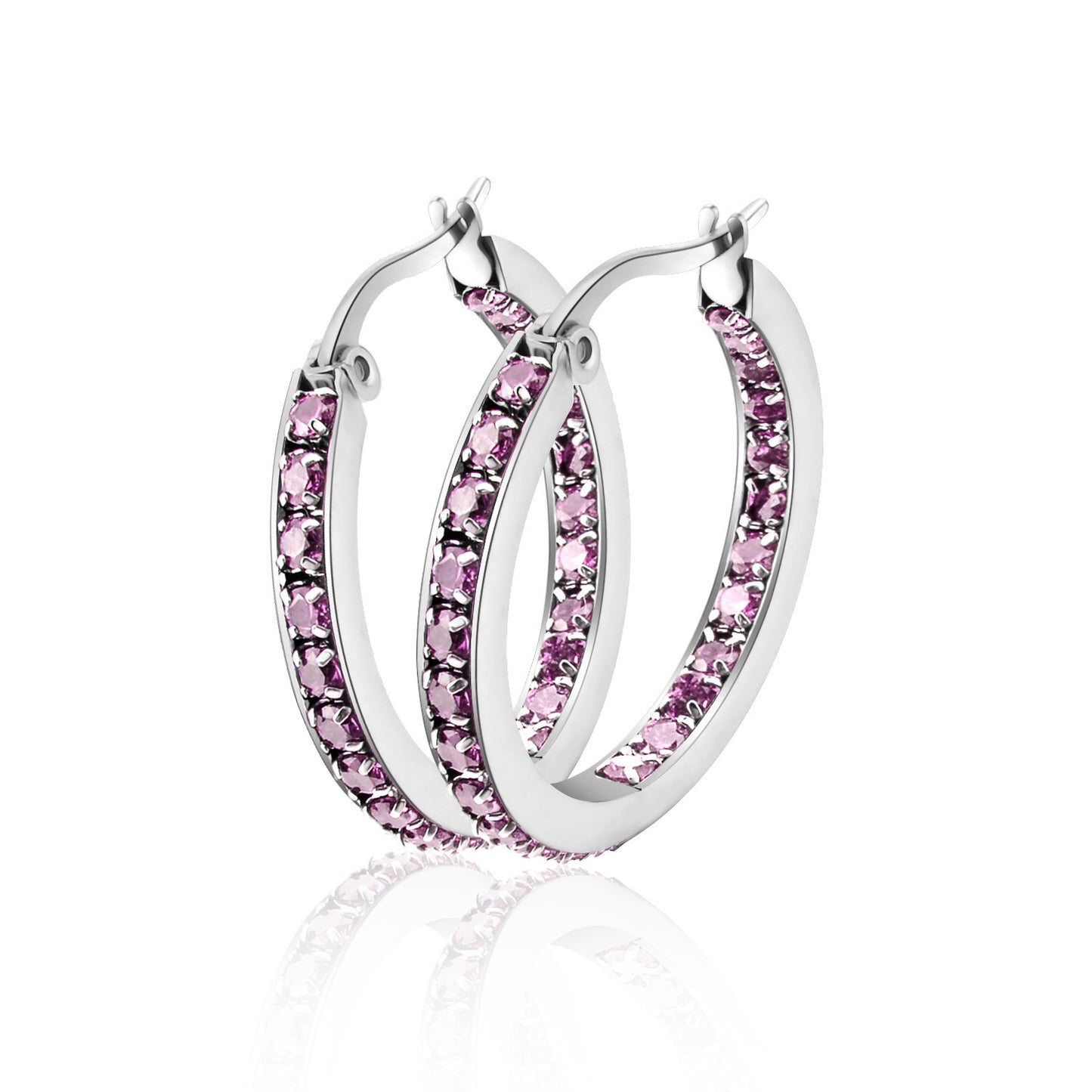 Women's Fashion Quality Titanium Steel Diamond Earrings