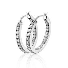 Women's Fashion Quality Titanium Steel Diamond Earrings