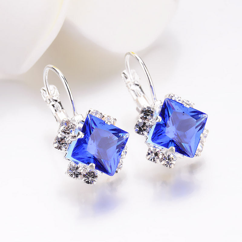 Rhinestone earrings
