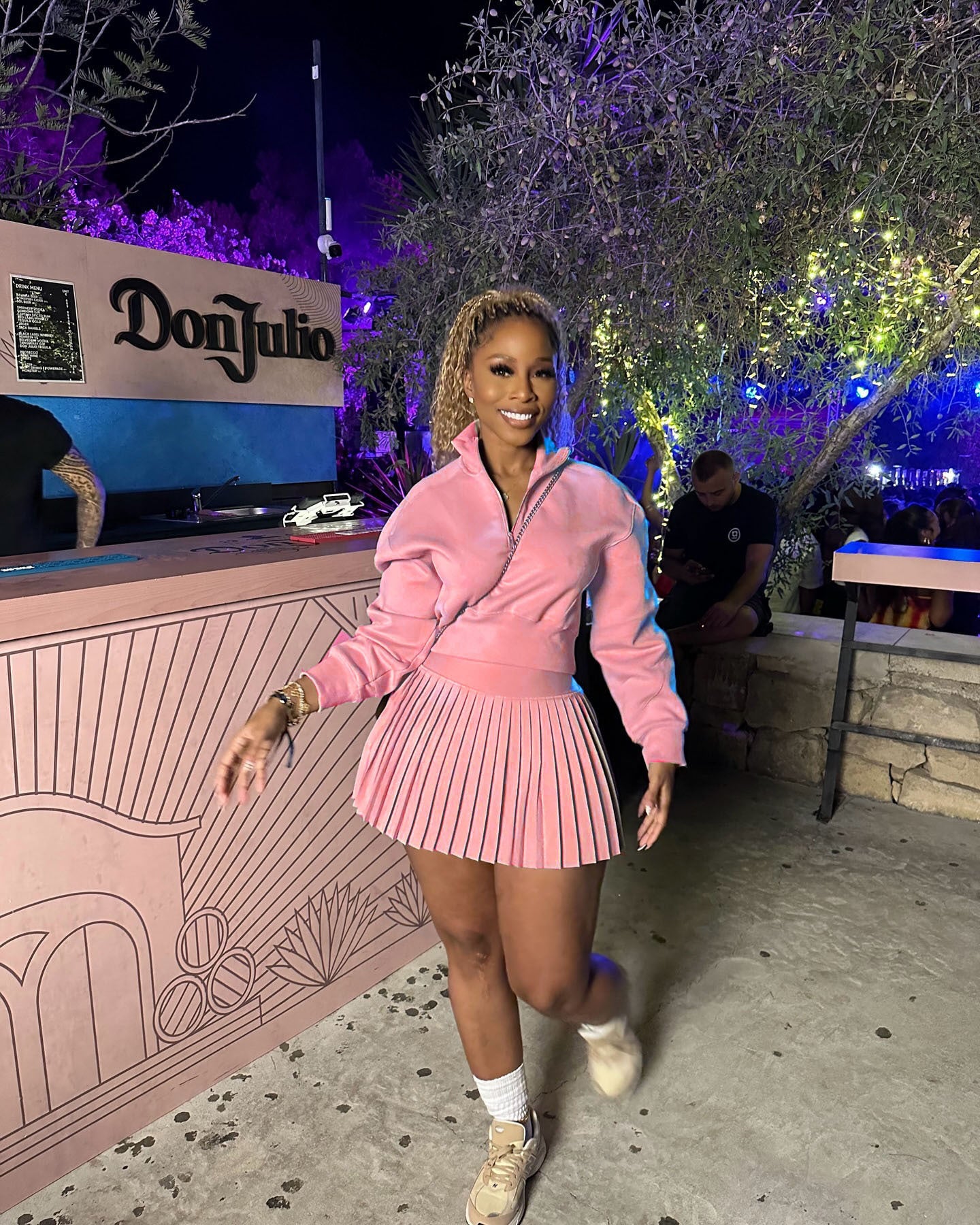 Women's Pleated Skirt Fashion Casual Set