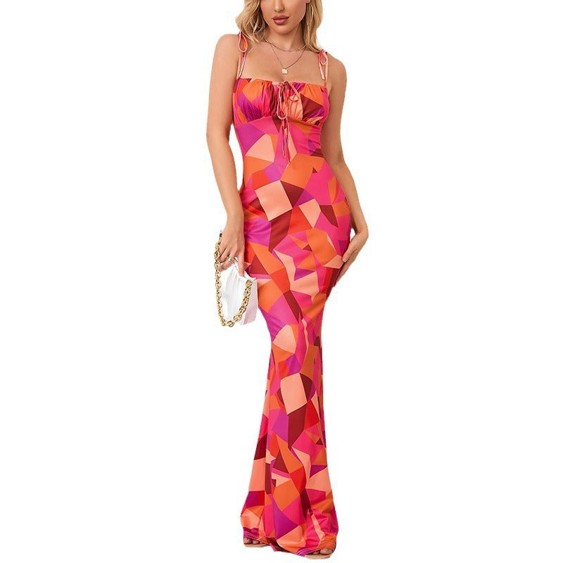 Slim Fit Sheath Casual Dress