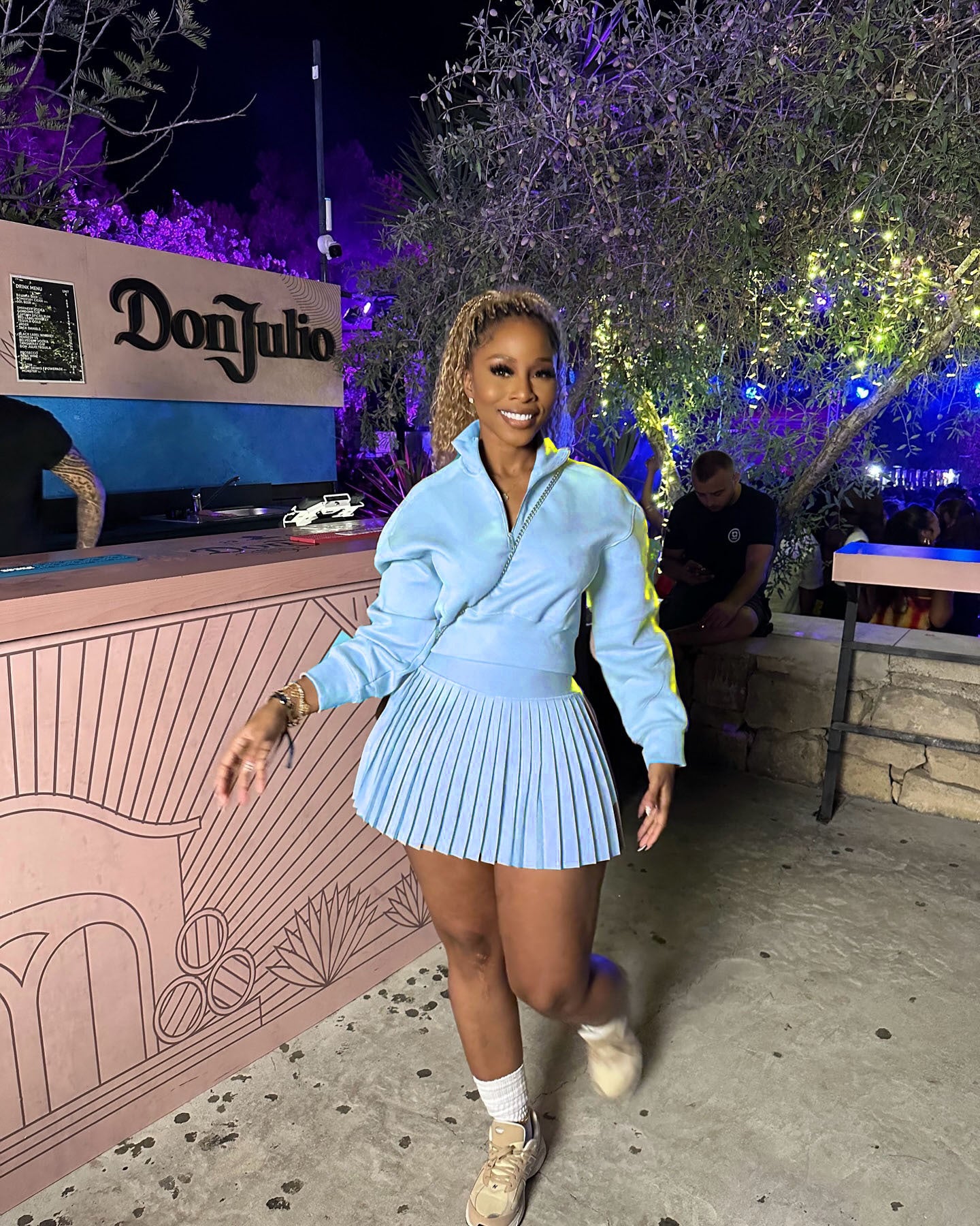 Women's Pleated Skirt Fashion Casual Set