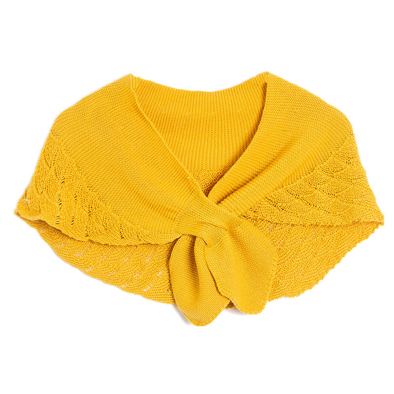 Women's Thin Fashion Wool Knitted Hollow Shawl