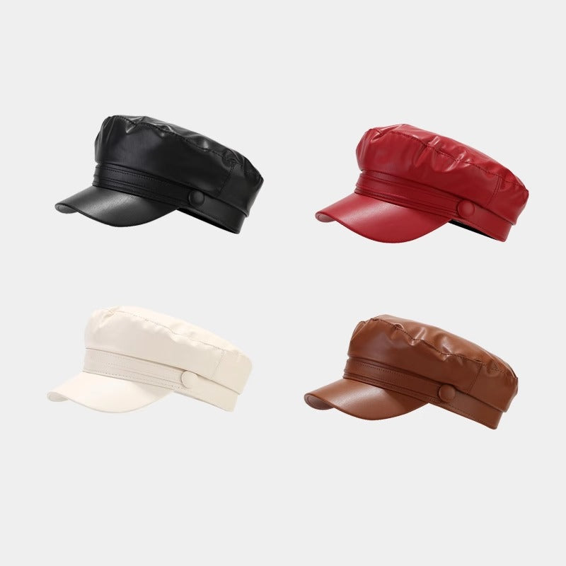 New Peacock Navy Cap European And American Fashion
