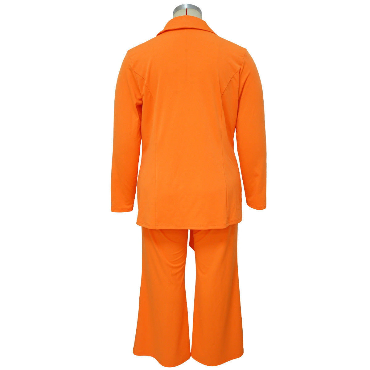 Casual Long Sleeve Pants Lace-up Two-piece Set