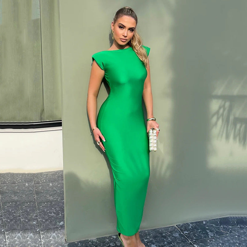 Women's Tight Backless Hollow Street