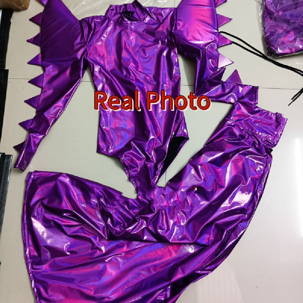 Velociraptor Costume Sexy Bar Dance Costume