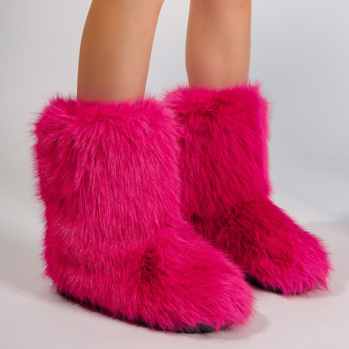 Snow Boots Middle Boots Furry Boots