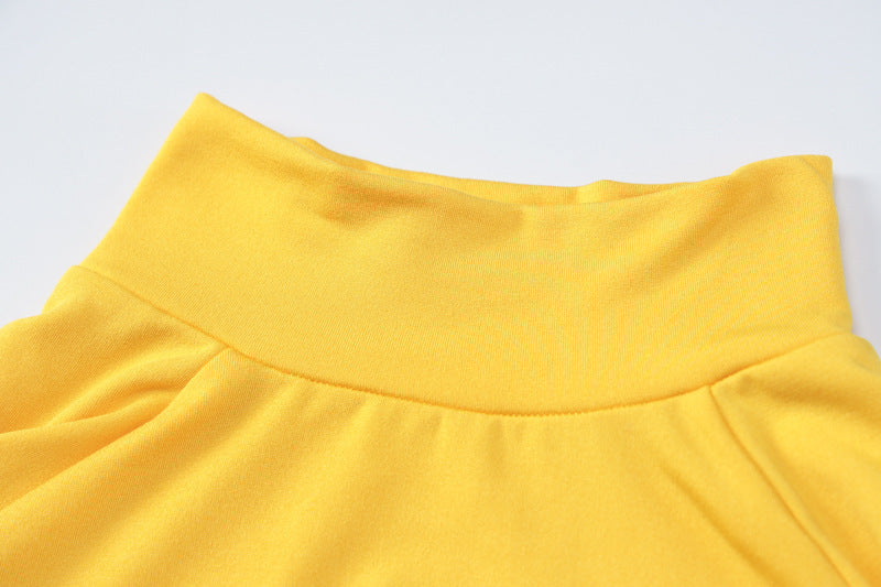 Tight Hip Wrap High Waist Skirt Slimming Long Sleeve