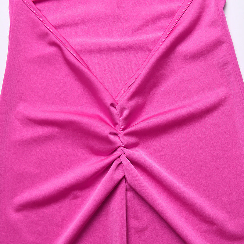 Women's Tight Backless Hollow Street